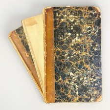 RARE 1839 Charles Dickens Set Leipzig Fleischer 3V Pickwick Papers&Oliver Twist picture