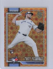 2026 Topps S2 #620 Trey Yesavage RC Orange Sun Foil Toronto Blue Jays  Rookie  picture