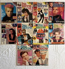 Vintage 1980’s Star Hits Magazine Lot of 10 (1984-1988) 80s Teen Magazines picture