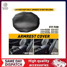 1 X Black Center Console Armrest Lid Cover Fit Lexus NX200t NX300 NX300h 2015-21 picture