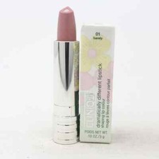 Clinique Dramatically Different Lipstick - 01 Barely - Full Size 0.1 oz/3 g NIB picture