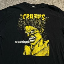 The Cramps Bad Music For Bad People Short sleeve Unisex T shirt Remake S-5XL picture
