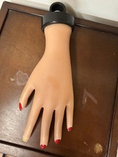 Silicone Practice Hand Cosmotology With Nails Halloween Realistic picture