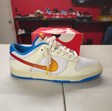 Nike Dunk Low Retro SE Harlem Globetrotters Sail/University Red HQ3613-133 picture