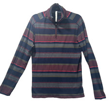 LULULEMON Pullover 1/4 Zip Mens Multi Color Size M picture