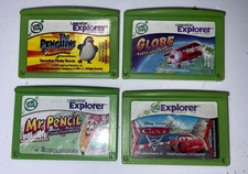 LeapFrog LeapPad Explorer LOT OF 4 Game Cartilages Learning Games Age 4-6 picture