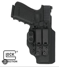Tenicor Certum3 Kydex IWB Appendix Holster for Glock 19/45 Right Hand Black picture