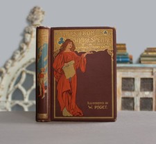 Rare Antique Old Book Shakespeare Tales 1910 Fairy Occult Ghost Romeo Juliet ⭐ picture
