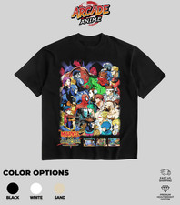 Arcade Anime Marvel vs Capcom Clash of Super Heroes Heavyweight Black Cotton picture