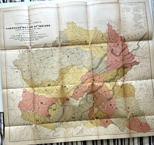 1887 ANTIQUE FIRST J W POWELL 1883-84 w 2 original MAPS NATIVE AMERICAN INDIANS picture