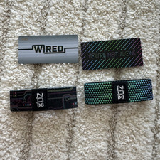 Zox Bundle OG 2 Bracelets Wired 0185, You're Not Alone 0237 + Sticker Brand New picture