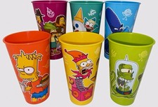 *NEW* Jack in the Box The Simpsons Collectible Cups 6-Cup *COMPLETE SET* picture