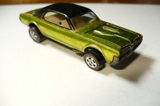 Vintage Redline Hot Wheels Antifreeze 1968 Custom Cougar USA picture