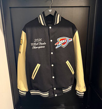 Rare Limited Edition Fanatics OKC Thunder 2025 NBA Finals Champions Jacket M picture