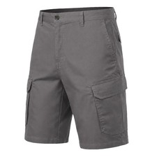 Men's Cotton Flex-Stretch Cargo Shorts – Casual, Work, Hiking & Outdoor Utility picture