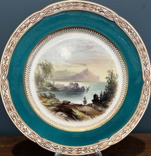 1820-1830’s British Topographical Porcelain Cabinet Plate - 