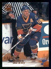 1997-98 Pacific Crown Collection Brett Hull #16 Copper St. Louis Blues picture