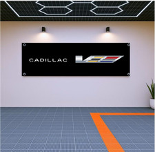 Cadillac Racing Banner 71x24