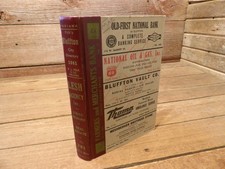 Vintage 1961 By R.L. POLK & CO. BLUFFTON Indiana City Directory Phone Book picture