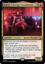 NM Judith, Carnage Connoisseur [MKM - 210] Rare Magic picture