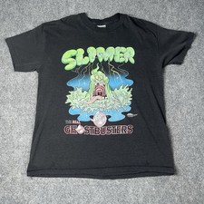 Vtg 1984 Ghost Busters Slimer T-shirt 1980s Movie Tee Paper Thin 80s Mens L picture