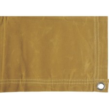 Dize Heavy-Duty 10-Oz. Treated Cotton Duck Canvas Tarp, Mustard Yellow, 6ft. x picture