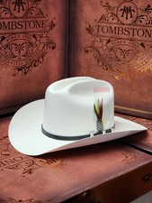 Sombrero Original Tombstone 5000X Sinaloa (Chaparral) Copa Baja Cowboy Straw Hat picture