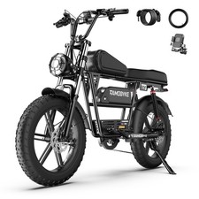 Tamobyke Electric Bike for Adults 1500W 30MPH 48V 15.6Ah 70Mi 20