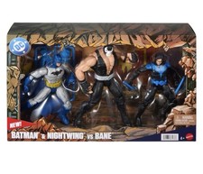 Mattel DC Premier Series 3-Pack, 6.5in Batman & Nightwing Vs Bane * 2026 Figures picture