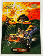 1994 Marvel Masterpieces DR. DOOM Gold Signature Series Card #31 picture