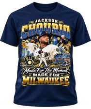 Jackson Chourio Made For The Moment Mad For Milwaukee Shirt picture