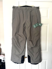 L.L. Bean Men's TEK 2 Waterproof Snow Pants NWT Grey XL Regular picture