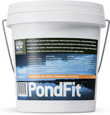 Bjornsen PondFit Beneficial Pond Bacteria 10 lb, Water Clarifier Formula | For w picture