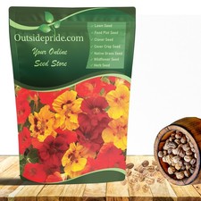 5 LB Nasturtium Seed Mix For Planting - Jewel Mix Flower Seeds picture