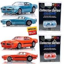 AFX Mega-G+ 1970 & 1972 Pontiac Firebird Formula 400 HO Slot Car Combo picture