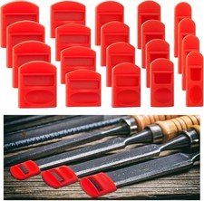 20 Pcs Soft Silicone Chisel Edge Guard Set, Silicone Chisel Tip Tool Protectors picture