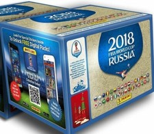 Panini 2018 FIFA WORLD CUP RUSSIA stickers 100 packs Box  Hot  Mbappe   picture