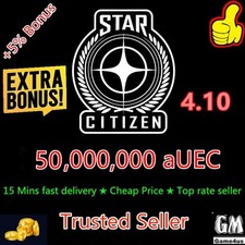Star Citizen🔥50M / 50.000.000 aUEC +5% BONUS🎁4.10 Live Alpha UEC🔥Virtual Item picture