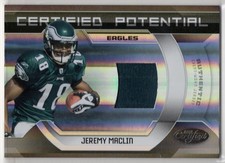 2009 Certified Potential 25 Jeremy Maclin Event-Worn Jersey 074/100 Eagles picture