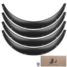 4Pcs 4.5inch Flexible Fender Flares Extra Wide Body Wheel Arches.For Ford F-150 picture