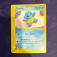 The Pokémon Company Squirtle 131/165 Expedition e-Reader Regular 50 HP picture