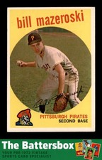 1959 Topps #415 Bill Mazeroski   VGEX X3817133 picture