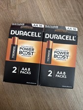 Duracell Coppertop AA Alkaline Batteries - 16 Count 2 Pack. Total Of 32 Counts picture