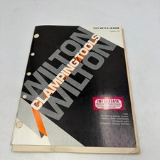 VINTAGE 1973 WILTON VISE AUTOMOTIVE SERVICE TOOLS CLAMP GRINDER CATALOG 126 picture