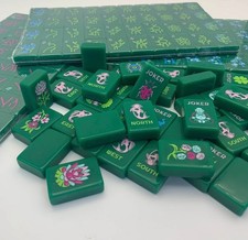 The Lucky Line Mahjong Tiles + Free storage Bag- picture