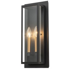 Large Modern Outdoor Wall Sconce 2-Light Candelabra Porch Patio Fixture for Yard picture