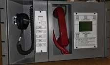Edwards 3-ASU/ FT Audio Source Unit with Microphone & Firefighters Telephone picture