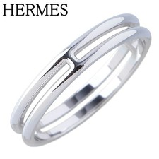 HERMES Ariane Ring K18 White Gold Au750 US 8-8.25 picture