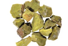 1/2 lb Green Opal Common Rough Tumbling Rock from Madagascar picture