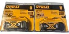 2 Packs New DEWALT DCB205 20V Max XR 5.0Ah Lithium-Ion Battery for Tools US 2X picture